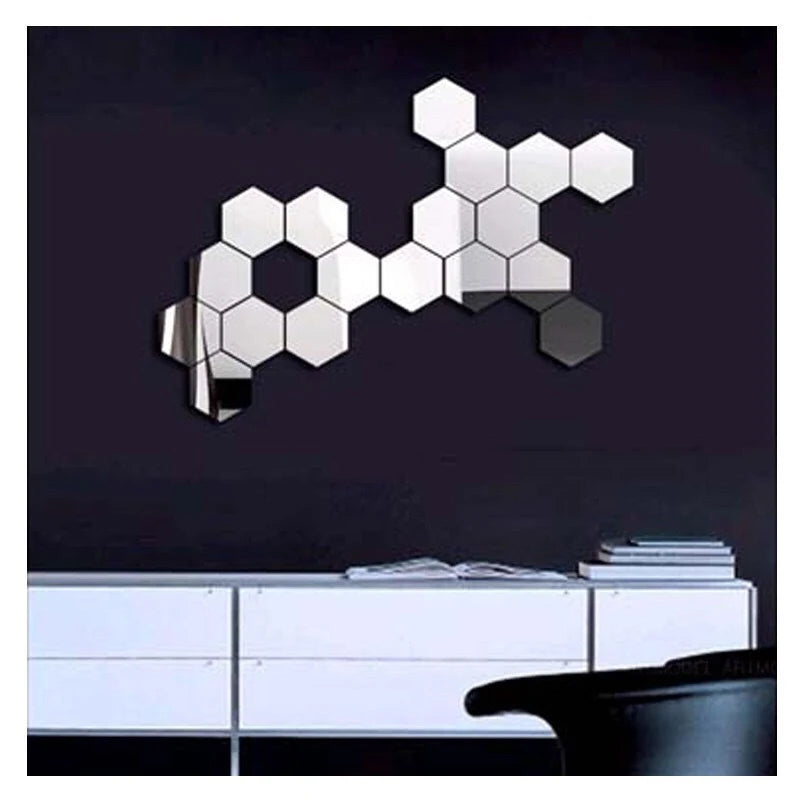 Hexagon Decorative Mirrors