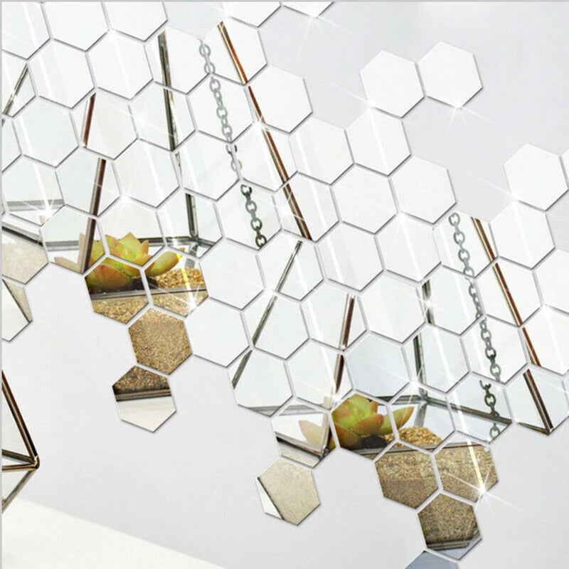 Hexagon Decorative Mirrors