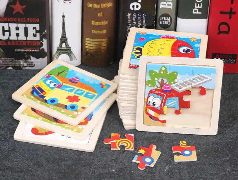 3D Wooden Jigsaw Puzzles