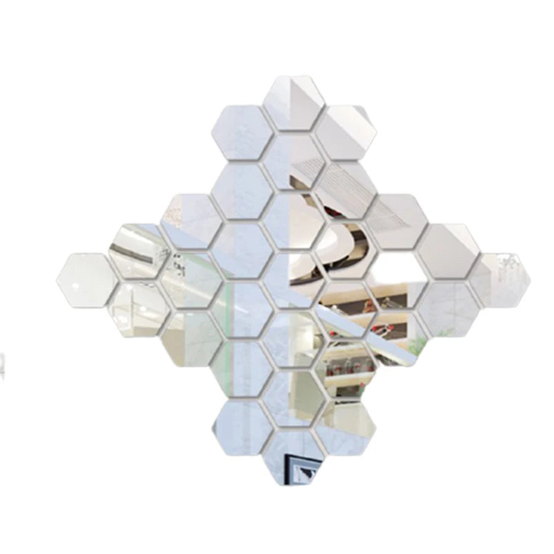 Hexagon Decorative Mirrors