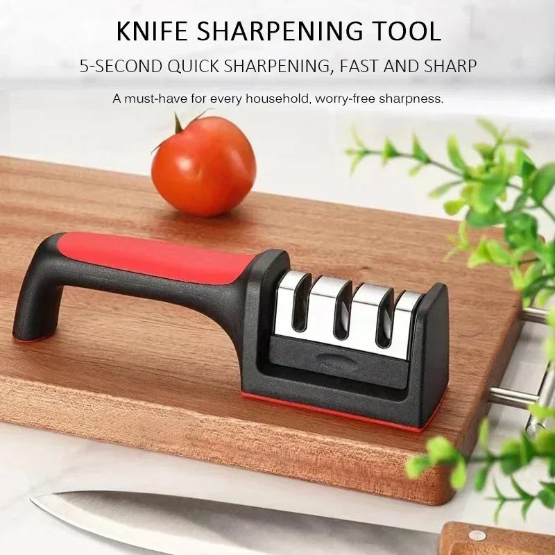 Knife Sharpener with Handle