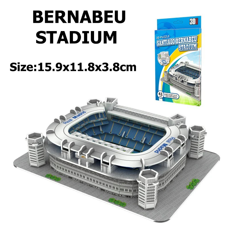 Miniature Football Field 3D Puzzle