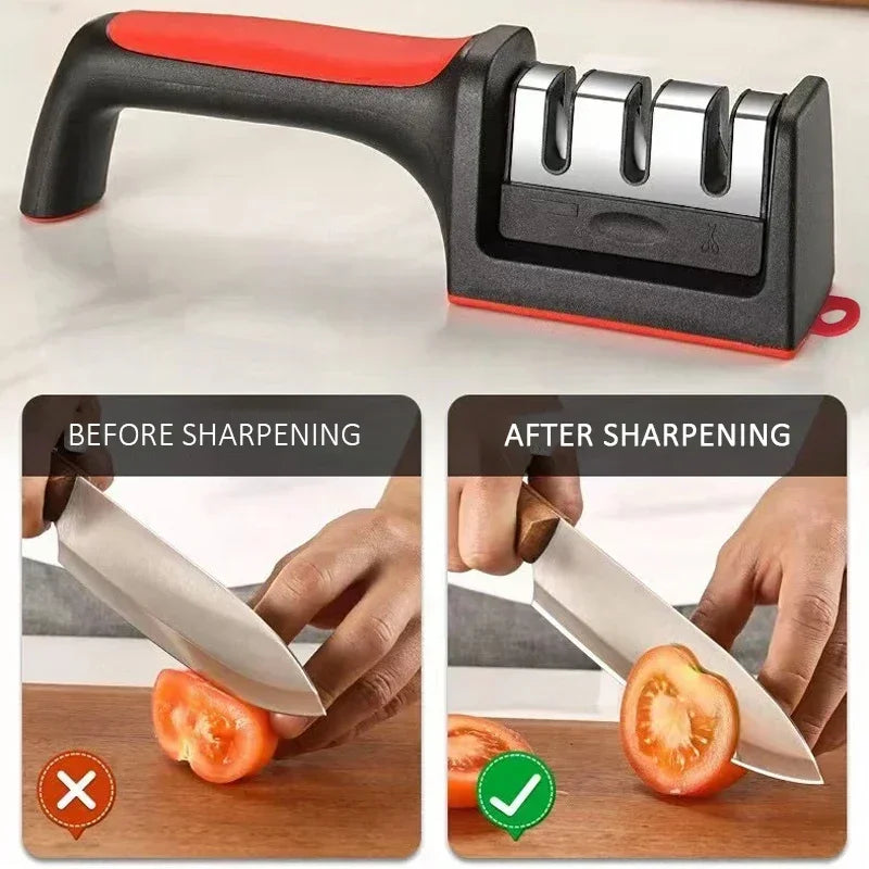 Knife Sharpener with Handle