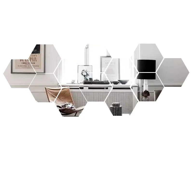 3D Mirror Wall Sticker