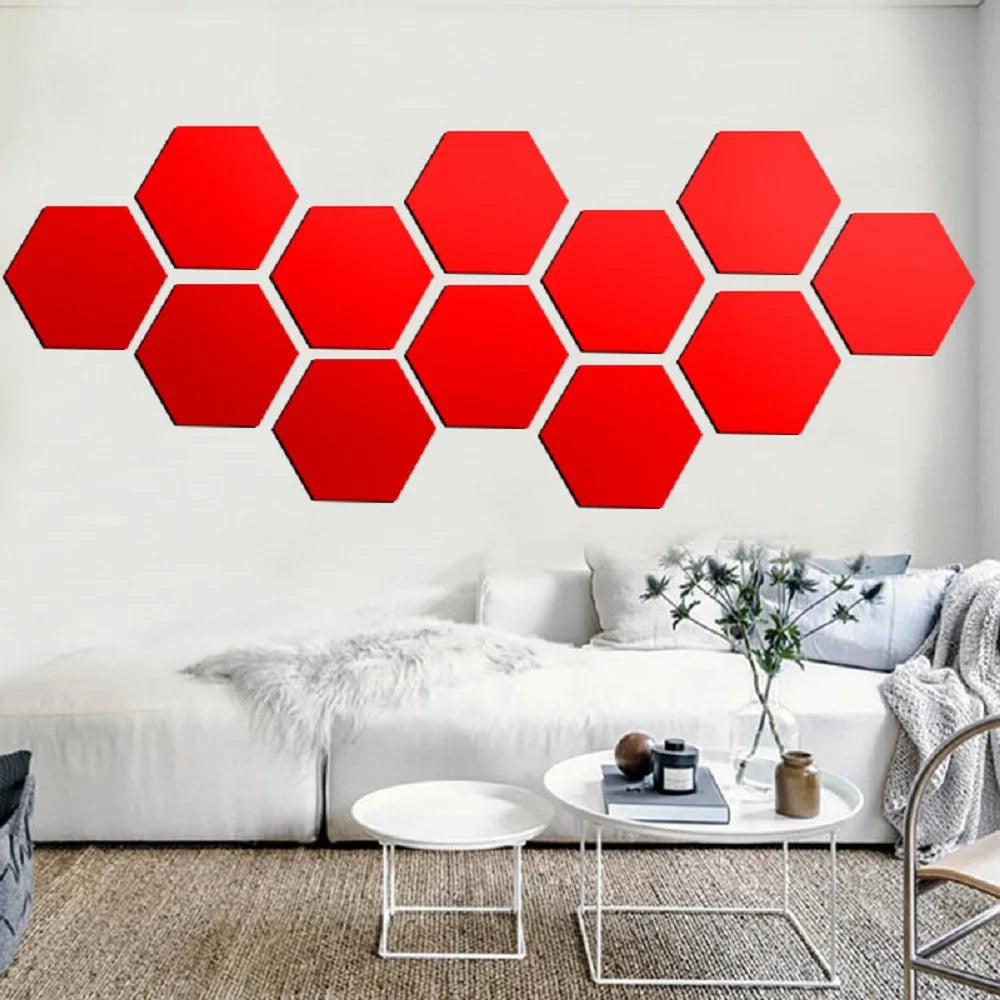 3D Mirror Wall Sticker