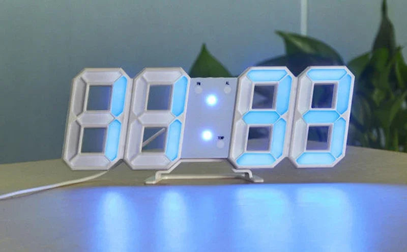 Alarm 3D Clock LED Digital