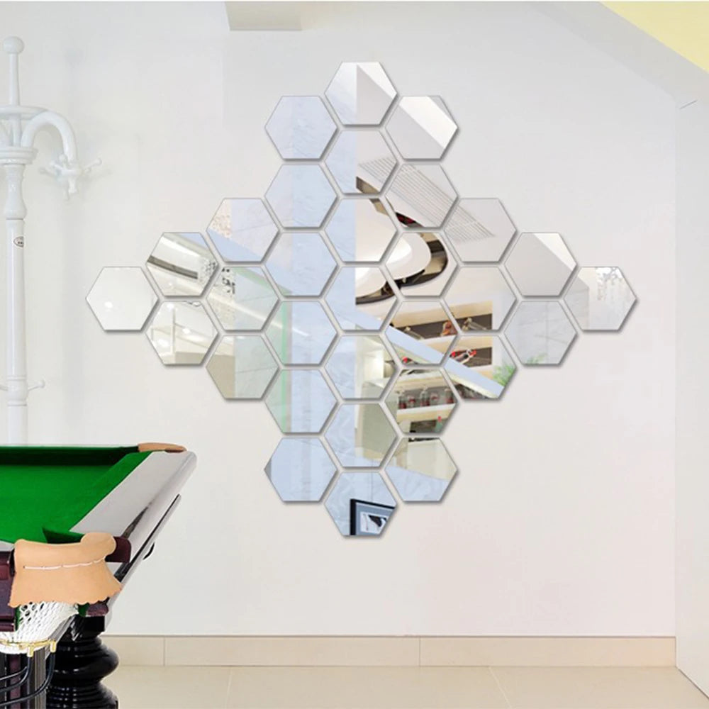 3D Mirror Wall Sticker