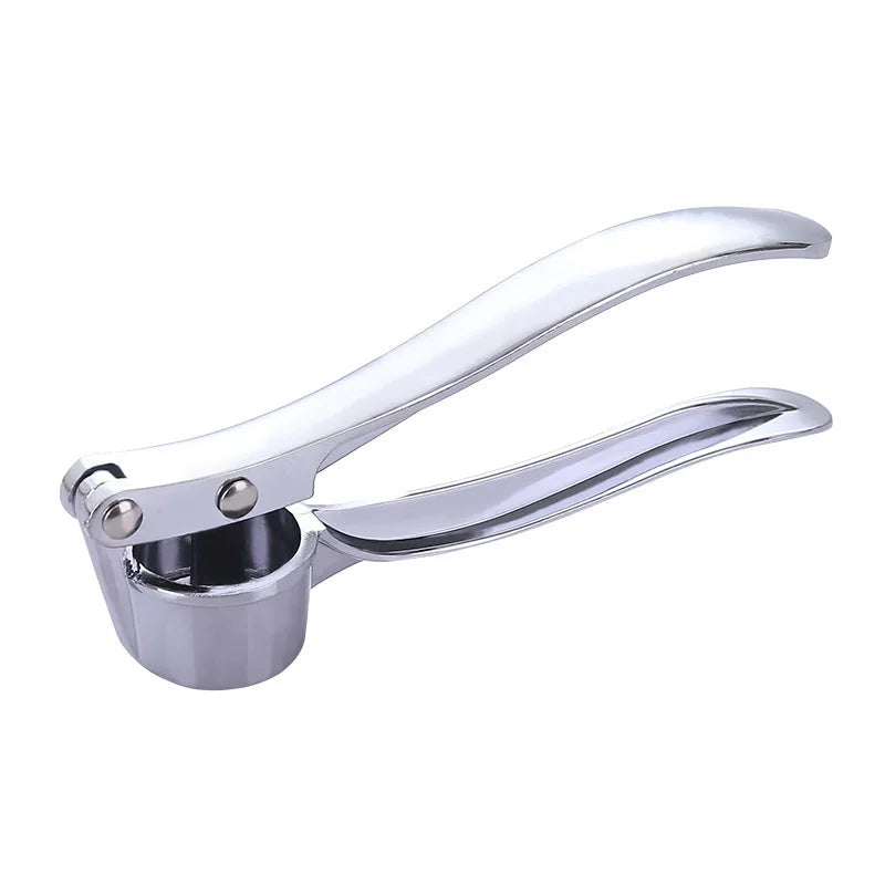 Stainless Steel Garlic Press Crusher