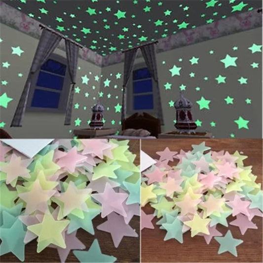 Luminous Stars Glow Stickers