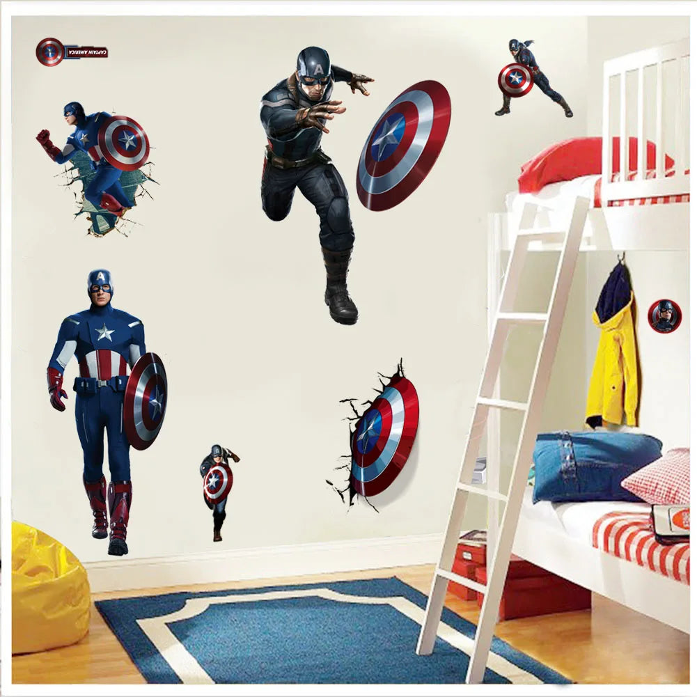 Marvel Heroes Wall Stickers