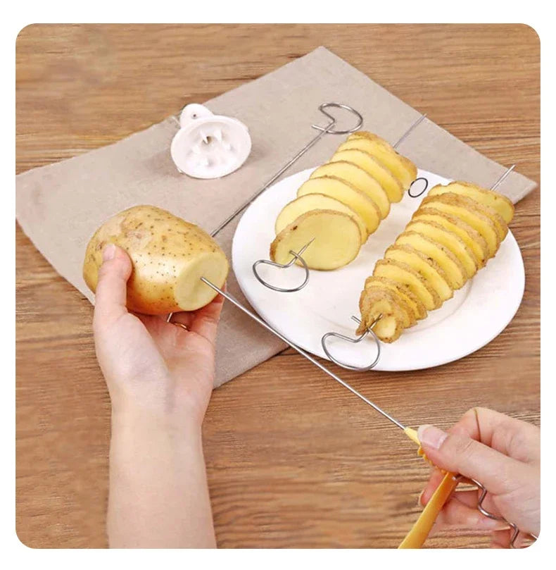 Potato Spiral Cutter