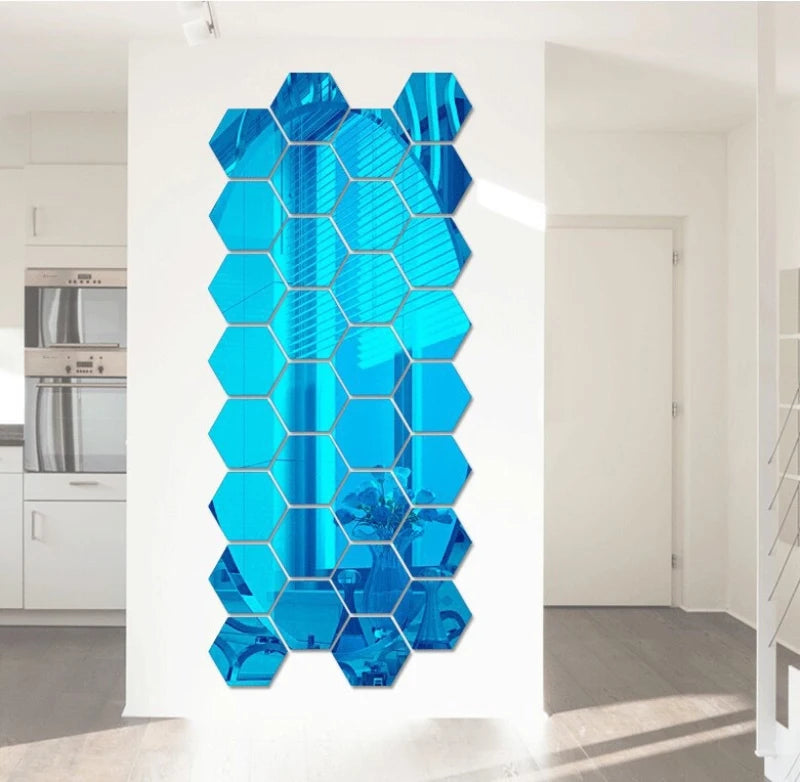 Hexagon Decorative Mirrors