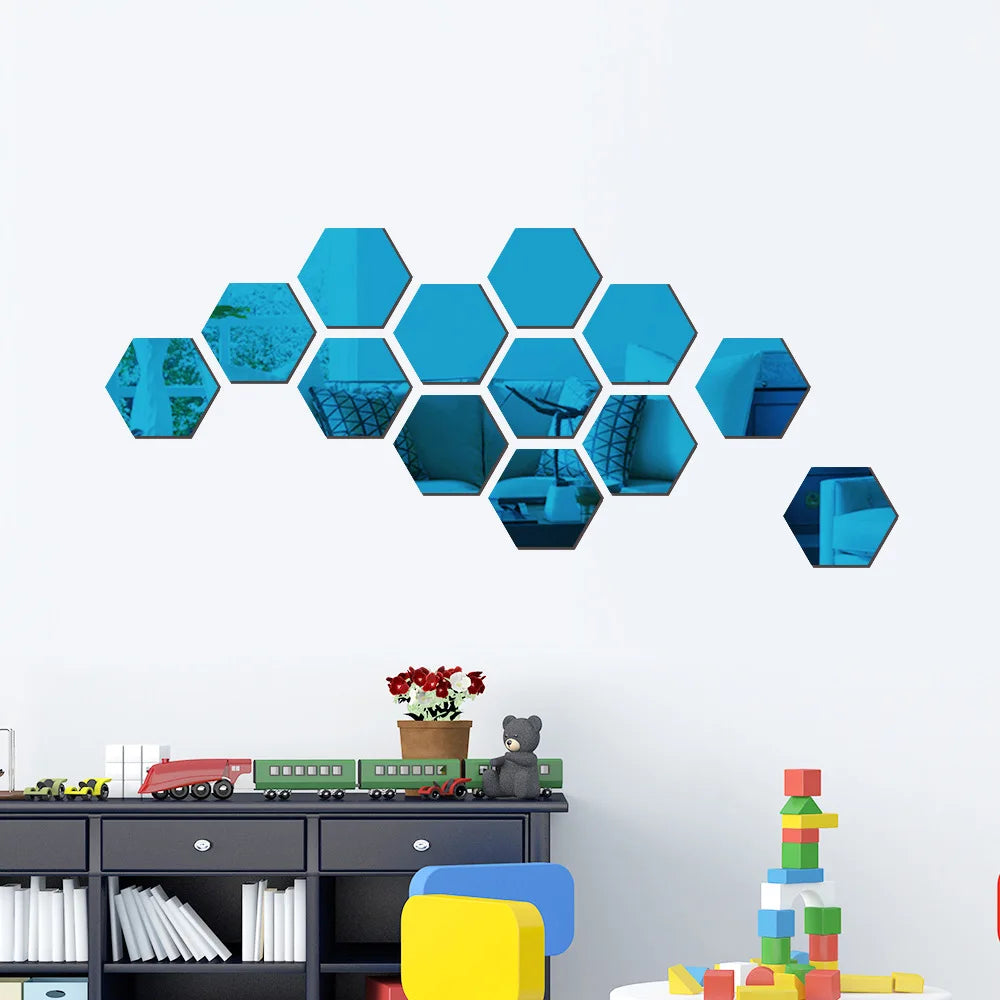 3D Mirror Wall Sticker