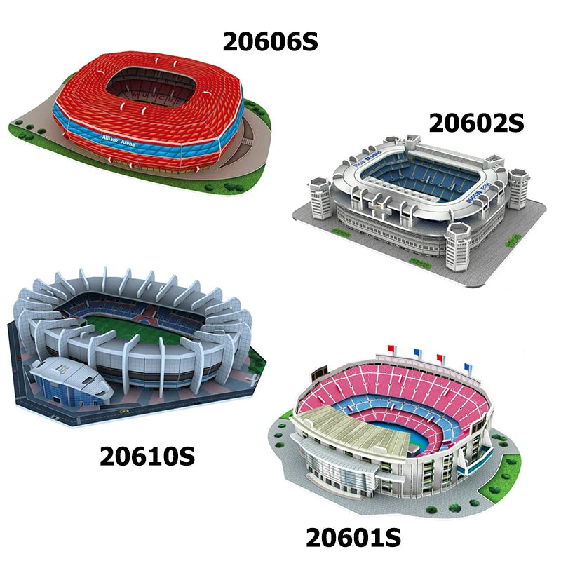 Miniature Football Field 3D Puzzle