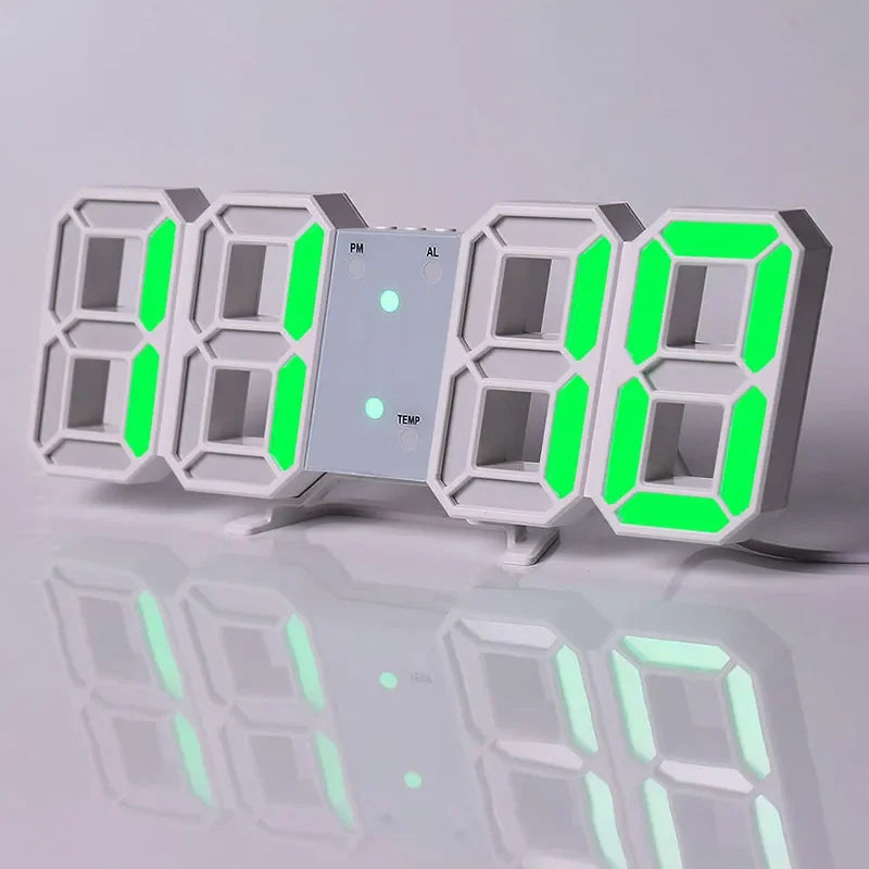 Alarm 3D Clock LED Digital