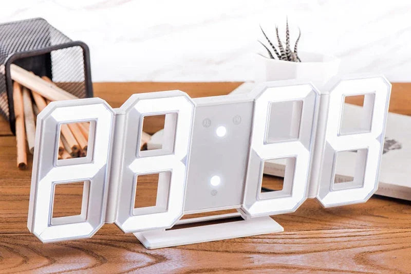 Alarm 3D Clock LED Digital