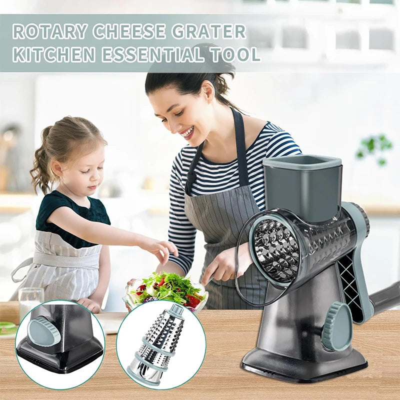 3 in 1 Rotary Grater