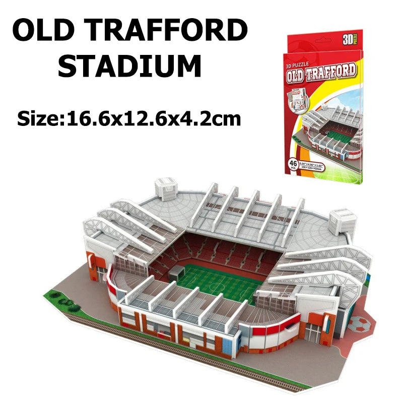 Miniature Football Field 3D Puzzle