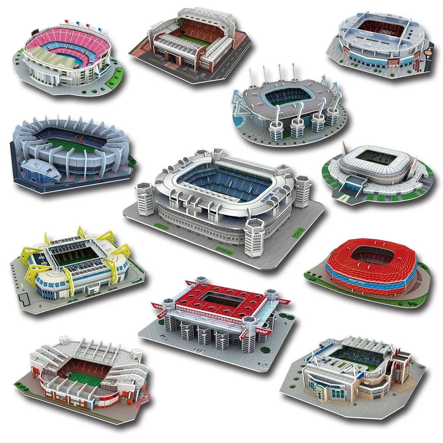 Miniature Football Field 3D Puzzle