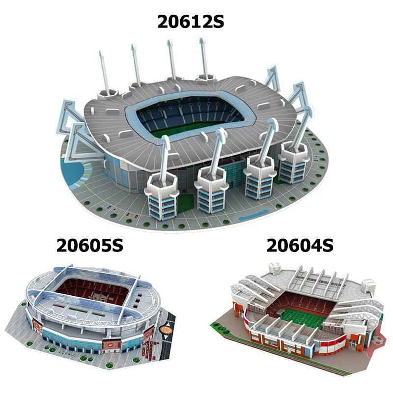 Miniature Football Field 3D Puzzle