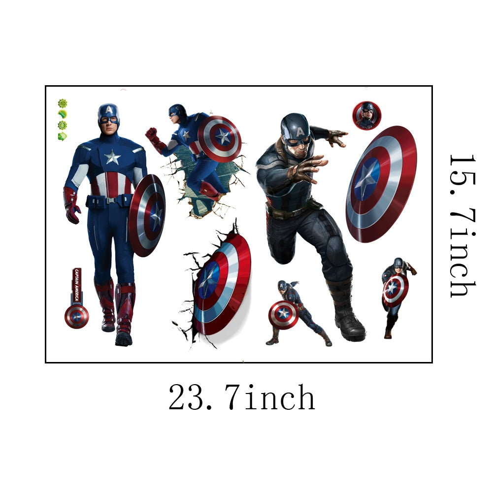 Marvel Heroes Wall Stickers