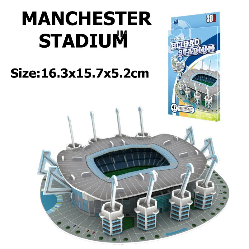 Miniature Football Field 3D Puzzle