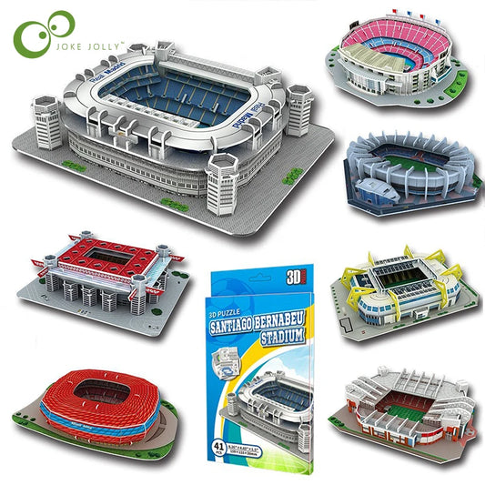 Miniature Football Field 3D Puzzle