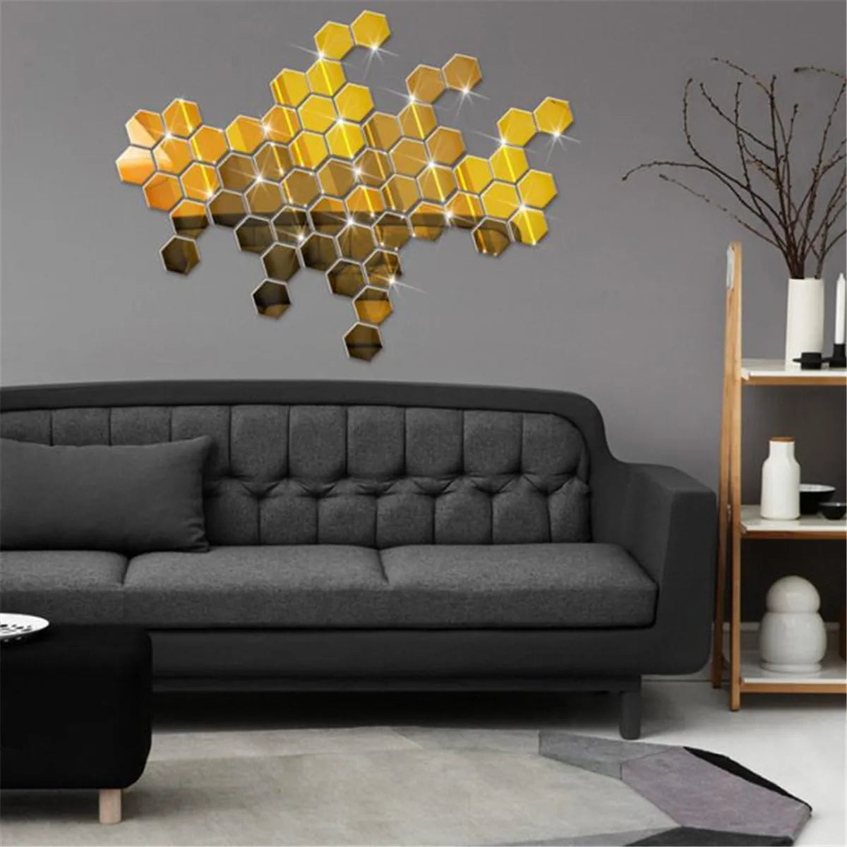 3D Mirror Wall Sticker