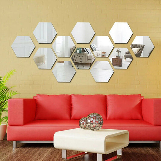 Hexagon Decorative Mirrors