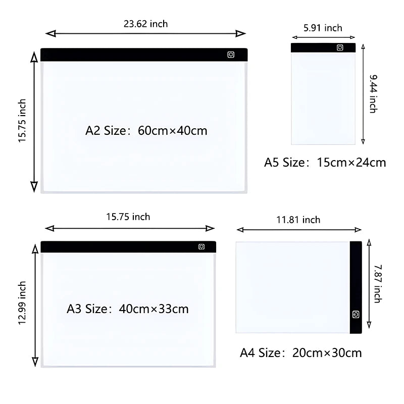 LED Drawing Copy Board