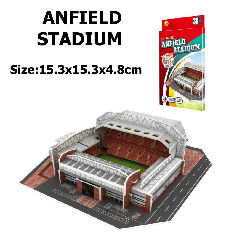 Miniature Football Field 3D Puzzle