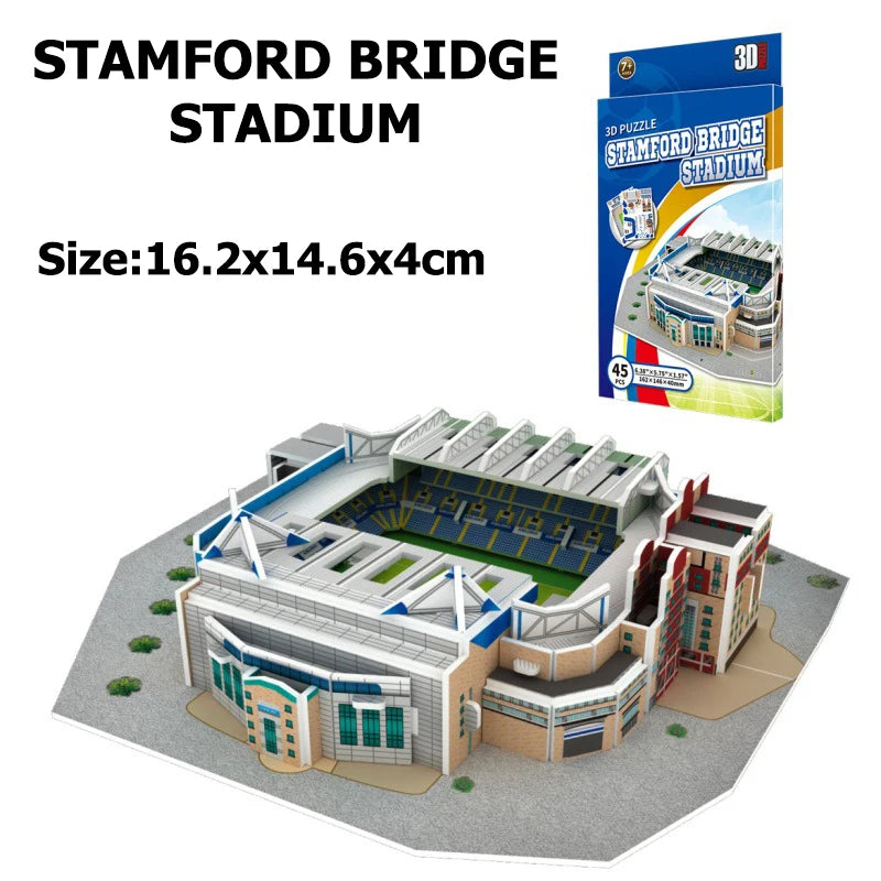 Miniature Football Field 3D Puzzle