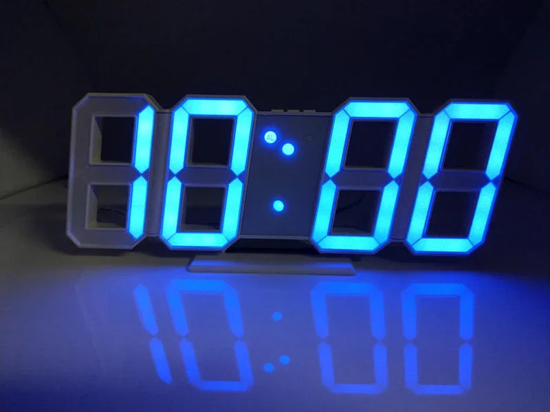 Alarm 3D Clock LED Digital