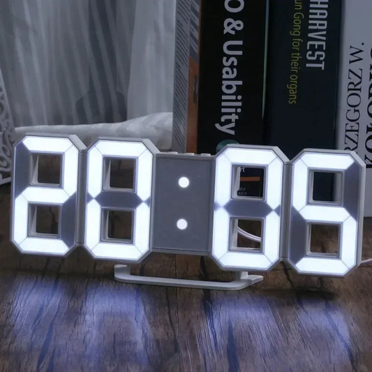 Alarm 3D Clock LED Digital