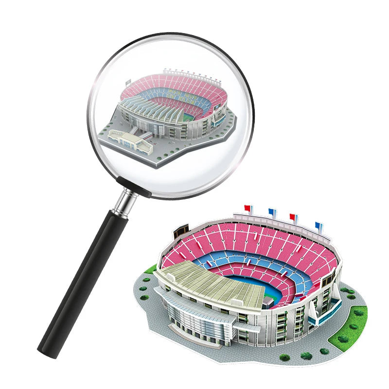 Miniature Football Field 3D Puzzle