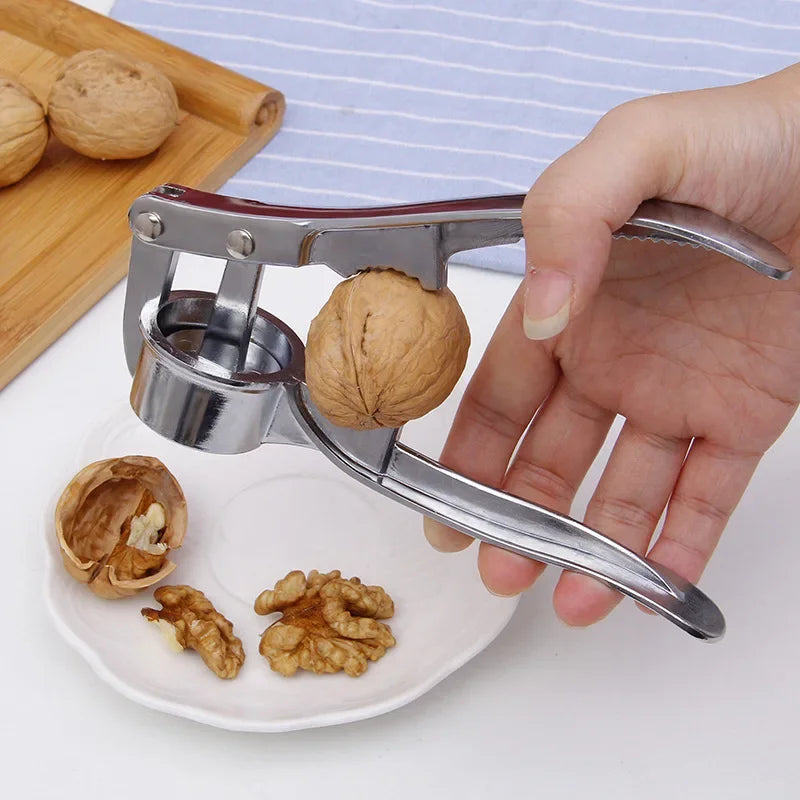 Stainless Steel Garlic Press Crusher